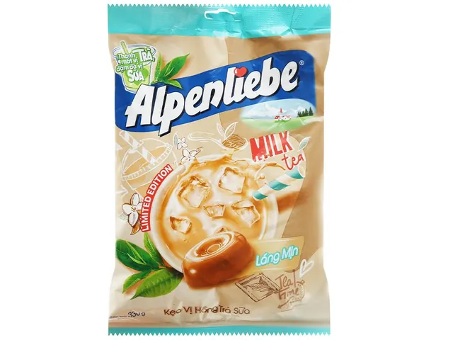 Kẹo Alpenliebe Trà Sữa: Hương Vị Hồng Trà Thơm Lừng & Nơi Mua Uy Tín