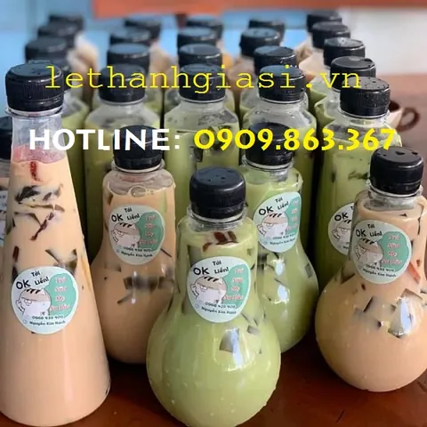 Mua Chai Nhựa Đựng Trà Sữa Giá Sỉ: Mẫu Đẹp, Bền, Đủ Size & Kiểu Dáng Độc Đáo
