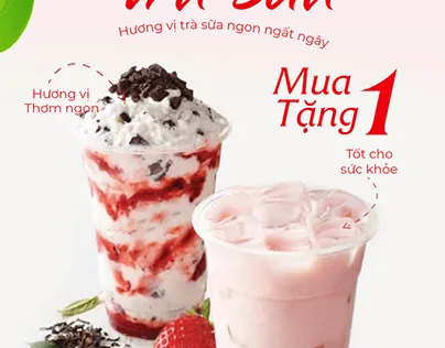 Mẫu Banner Quảng Cáo Trà Sữa: Thiết Kế Thu Hút Khách Hàng & Ý Tưởng Độc Đáo Mẫu Banner Quảng Cáo Trà Sữa: Thiết Kế Thu Hút Khách Hàng & Ý Tưởng Độc Đáo