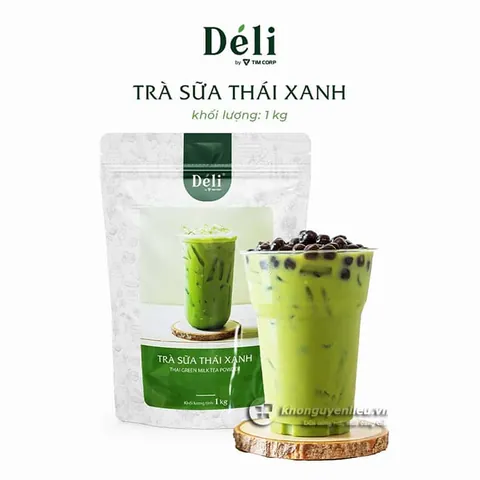 Bột Trà Sữa Thái Xanh: Hướng Dẫn Chọn Mua, Pha Chế Chuẩn Vị Tại Nhà