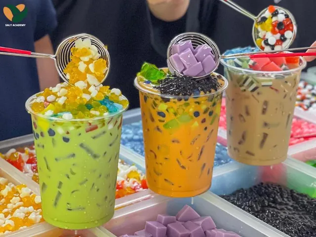Tìm Quán Buffet Trà Sữa Gần Đây: Giá Rẻ, Topping Thả Ga & Địa Điểm Ăn Ngon