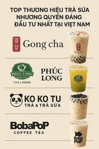 Khám Phá Top Các Hãng Trà Sữa "hot" Nhất Tại Việt Nam: Đánh Giá Từ Chuyên Gia