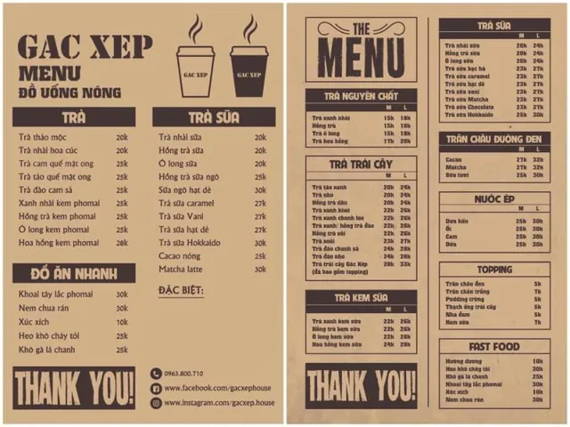 99+ Mẫu Menu Trà Sữa Đẹp, Đơn Giản & Ấn Tượng: Hướng Dẫn Thiết Kế Thu Hút Khách Hàng