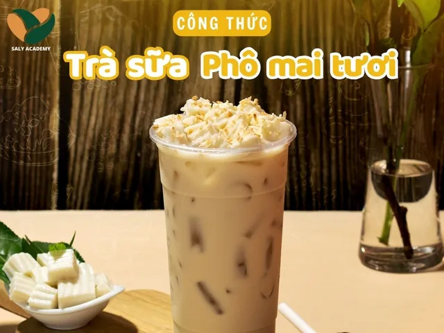 Cách Làm Phô Mai Tươi Cho Trà Sữa Thơm Ngon, Béo Mịn Chuẩn Vị Quán