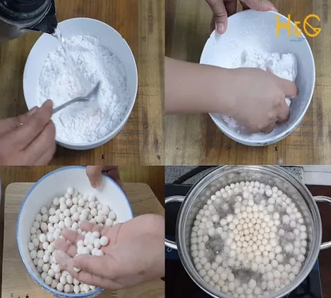Hướng Dẫn Chi Tiết Cách Làm Thạch Trà Sữa Bằng Bột Năng Thơm Ngon Tại Nhà