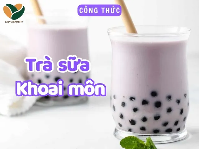 Bí Quyết Kinh Doanh Trà Sữa Khoai Môn Ngon Chuẩn Vị: Công Thức Đóng Chai Hút Khách