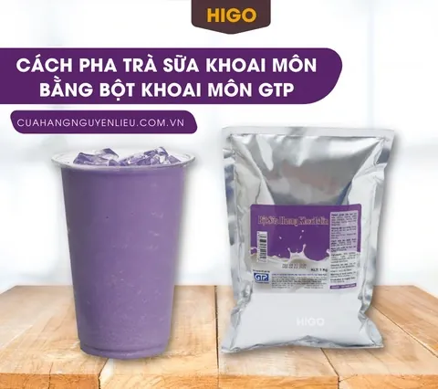 Cách Pha Trà Sữa Khoai Môn Thơm Ngon Chuẩn Vị Tại Nhà