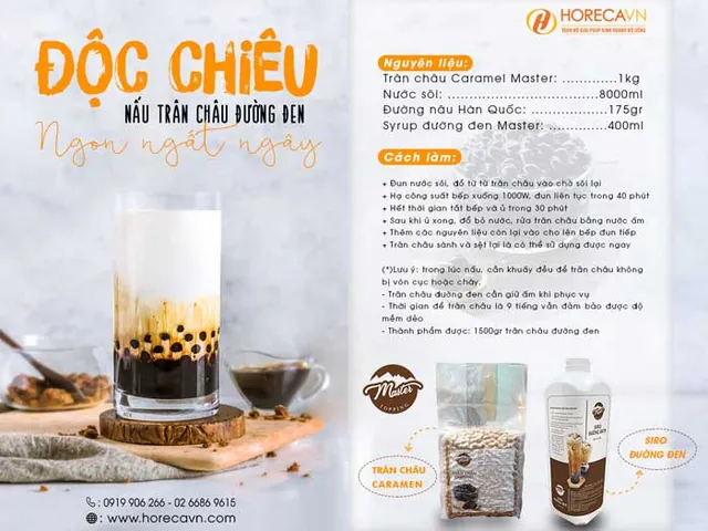 Công Thức Làm Trà Sữa Trân Châu Đường Đen Thơm Ngon Chuẩn Vị Tại Nhà