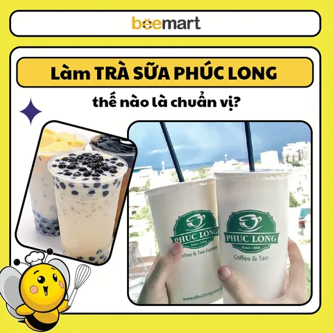 Công Thức Pha Trà Sữa Phúc Long Chuẩn Vị Ngon Tại Nhà Như Ngoài Tiệm Công Thức Pha Trà Sữa Phúc Long Chuẩn Vị Ngon Tại Nhà Như Ngoài Tiệm