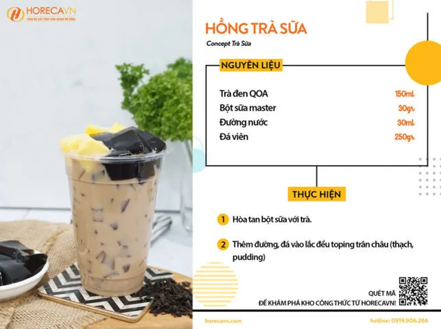 Công Thức Pha Hồng Trà Sữa Đậm Vị, Thơm Ngon Chuẩn Vị Quán Tại Nhà Công Thức Pha Hồng Trà Sữa Đậm Vị, Thơm Ngon Chuẩn Vị Quán Tại Nhà