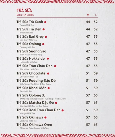 Giá Trà Sữa Gong Cha: Menu, Chi Tiết Các Món Và Ưu Đãi Mới Nhất 2026 Giá Trà Sữa Gong Cha: Menu, Chi Tiết Các Món Và Ưu Đãi Mới Nhất 2026