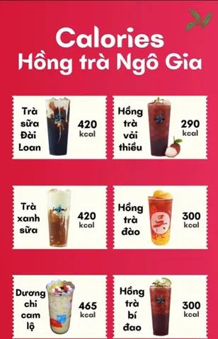 Hồng Trà Sữa Bao Nhiêu Calo? Giải Đáp Chi Tiết Lượng Calo Từng Loại & Cách Uống Không Tăng Cân
