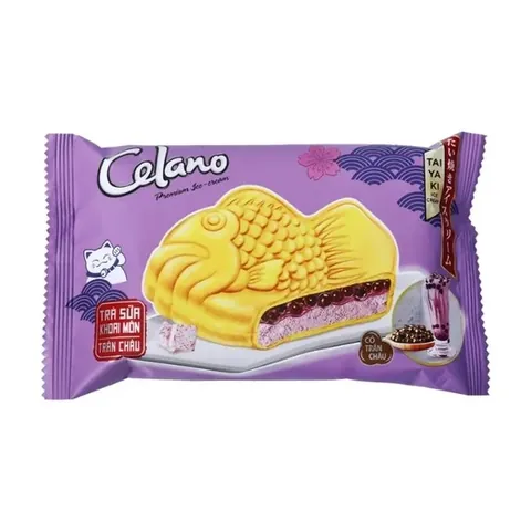 Kem Con Cá Trà Sữa Trân Châu Celano: Ăn Vặt Ngon Miệng, Thơm Lừng Hết Sảy