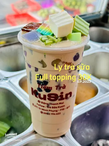 Ly Trà Sữa Full Topping: Hướng Dẫn Chọn Topping Ngon & Cách Pha Hút Khách