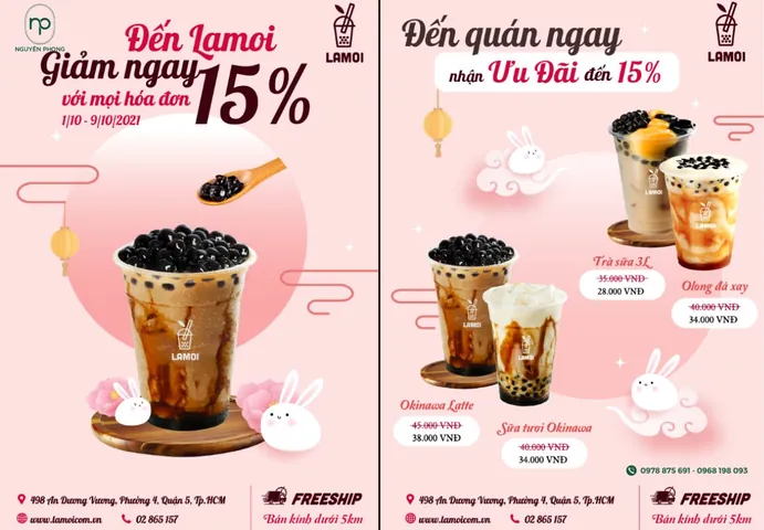 Mẫu Quảng Cáo Trà Sữa: Hút Khách & Tăng Doanh Số Hiệu Quả