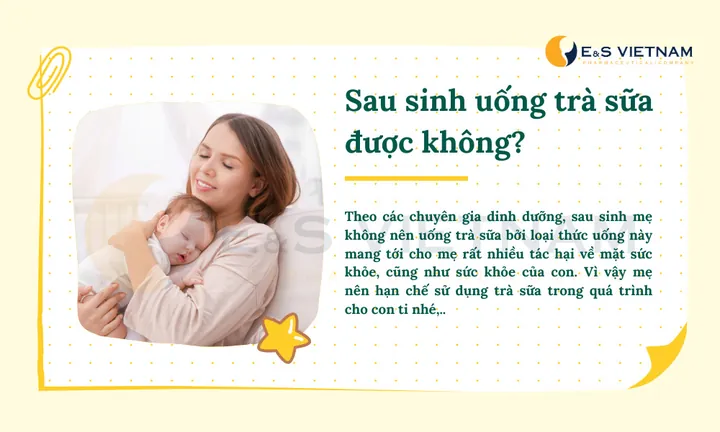 Mẹ Sau Sinh Uống Trà Sữa Được Không? Khi Nào Thì An Toàn Và Những Lưu Ý Cần Biết Mẹ Sau Sinh Uống Trà Sữa Được Không? Khi Nào Thì An Toàn Và Những Lưu Ý Cần Biết