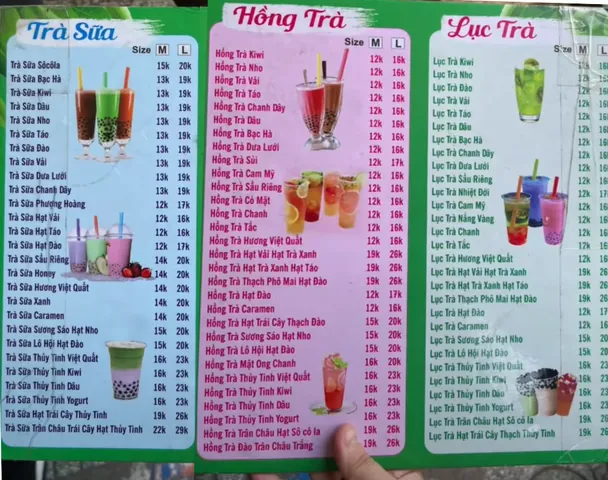 Menu Trà Sữa Phượng Hoàng: Khám Phá Bảng Giá Chi Tiết & Các Món Ngon