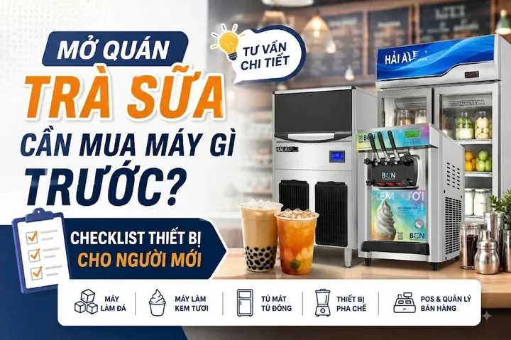 Mở Quán Sinh Tố Trà Sữa: Kinh Nghiệm, Vốn, Cách Vận Hành Thành Công