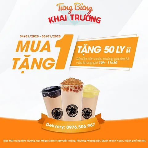 Ưu Đãi Mua 1 Tặng 1 Trà Sữa: Tổng Hợp Khuyến Mãi Hot Nhất 2024
