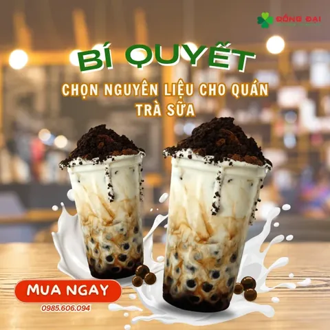 Mua Nguyên Liệu Trà Sữa: Hướng Dẫn Chi Tiết Từ A-z Cho Người Mới Bắt Đầu
