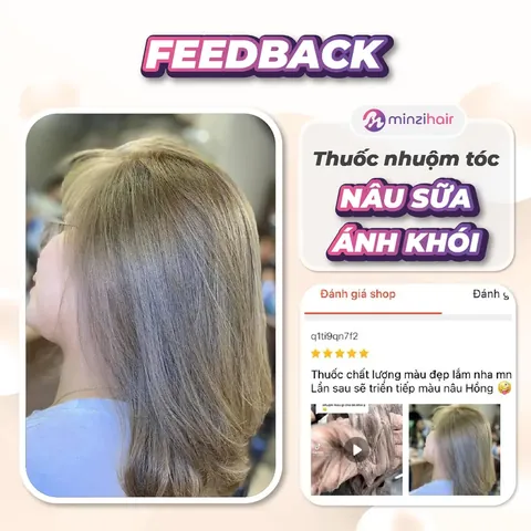 Nâu Trà Sữa Ánh Khói: Hướng Dẫn Chọn Màu Tóc Chuẩn Xu Hướng, Tôn Da Hiệu Quả