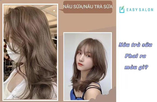 Nhuộm Tóc Màu Nâu Trà Sữa Không Tẩy: Hướng Dẫn Chi Tiết & Màu Tóc Hot Trend