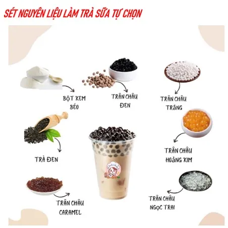 Nguyên Liệu Làm Trà Sữa Chuẩn Vị Quán Tại Nhà: Hướng Dẫn Chi Tiết & Nơi Mua Nguyên Liệu Làm Trà Sữa Chuẩn Vị Quán Tại Nhà: Hướng Dẫn Chi Tiết & Nơi Mua