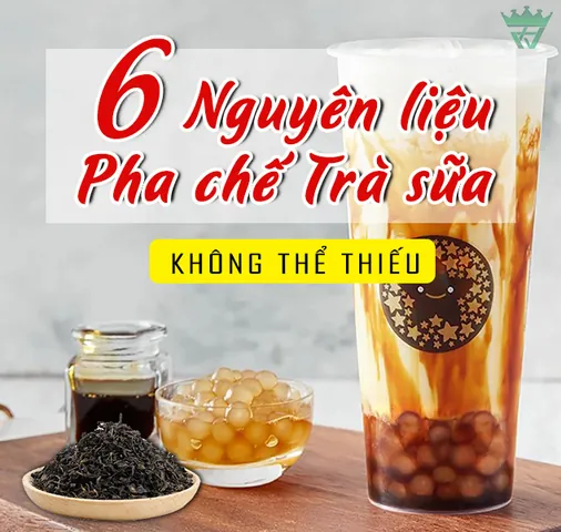 Nguyên Liệu Pha Trà Sữa: Danh Sách Đầy Đủ & Nơi Mua Uy Tín Nguyên Liệu Pha Trà Sữa: Danh Sách Đầy Đủ & Nơi Mua Uy Tín