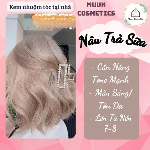 Nhuộm Tóc Màu Trà Sữa: Hướng Dẫn Chi Tiết Từ A-z Và Các Tone Màu Hot Trend Nhuộm Tóc Màu Trà Sữa: Hướng Dẫn Chi Tiết Từ A-z Và Các Tone Màu Hot Trend