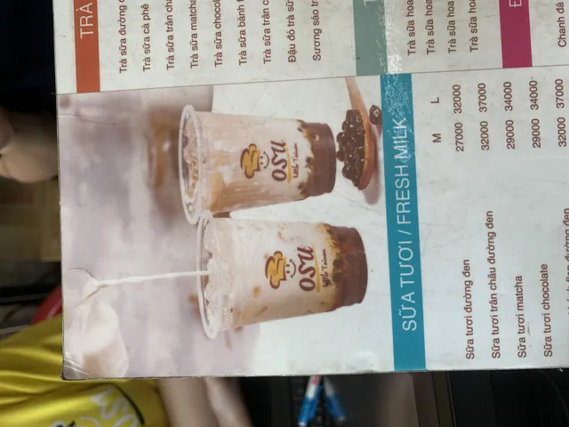 Trà Sữa Osu: Khám Phá Menu, Địa Chỉ Và Đánh Giá Chất Lượng Ngon Trà Sữa Osu: Khám Phá Menu, Địa Chỉ Và Đánh Giá Chất Lượng Ngon