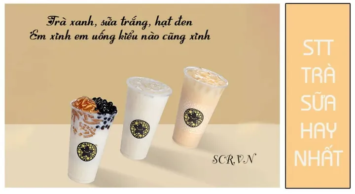Tổng Hợp Stt Order Trà Sữa Hay, Dễ Thương, Hài Hước & Thả Thính