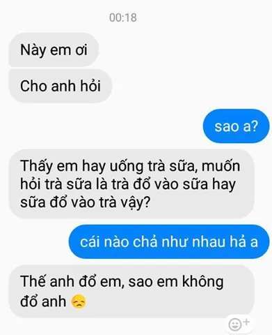 Thả Thính Bằng Trà Sữa: 100+ Stt Ngọt Ngào, Hài Hước Khiến Crush "đổ Rầm" Thả Thính Bằng Trà Sữa: 100+ Stt Ngọt Ngào, Hài Hước Khiến Crush "đổ Rầm"