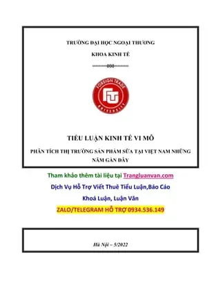 Nghiên Cứu Thị Trường Trà Sữa Việt Nam: Xu Hướng, Hành Vi Tiêu Dùng & Cơ Hội Kinh Doanh Nghiên Cứu Thị Trường Trà Sữa Việt Nam: Xu Hướng, Hành Vi Tiêu Dùng & Cơ Hội Kinh Doanh