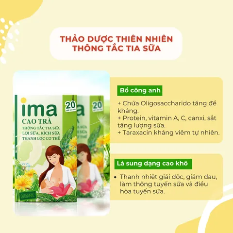 Trà Lợi Sữa Ima: Công Dụng, Thành Phần Và Cách Dùng Hiệu Quả Cho Mẹ Bỉm Sữa