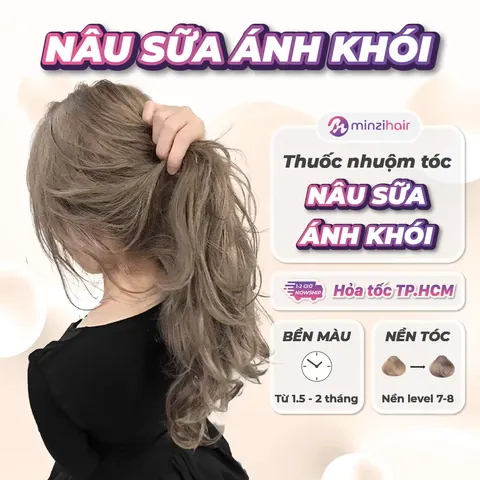 Nâu Trà Sữa Ánh Khói: Tất Tần Tật Về Màu Tóc "hot Trend" Sáng Da Hiện Nay