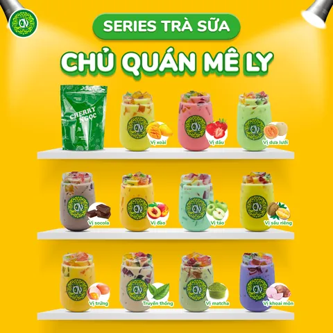 Trà Sữa Cherry: Công Thức Pha Chế Tại Nhà & Địa Điểm Thưởng Thức Ngon