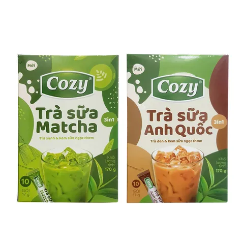 Trà Sữa Cozy: Khám Phá Hương Vị, Cách Pha & Lợi Ích Sức Khỏe Trà Sữa Cozy: Khám Phá Hương Vị, Cách Pha & Lợi Ích Sức Khỏe