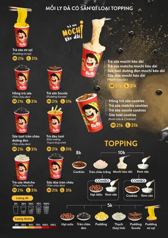 Menu Trà Sữa Đô Đô: Khám Phá Các Món Ngon, Giá Tốt & Ưu Đãi