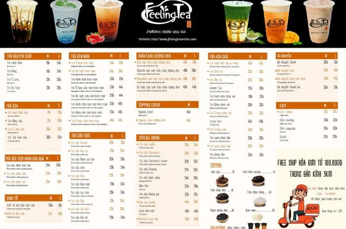 Feeling Tea Hà Nội: Tìm Cửa Hàng, Thực Đơn & Đánh Giá Chi Tiết Feeling Tea Hà Nội: Tìm Cửa Hàng, Thực Đơn & Đánh Giá Chi Tiết