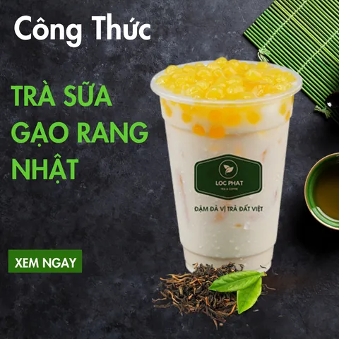 Công Thức Pha Chế Trà Sữa Gạo Rang Nhật Chuẩn Vị, Béo Ngậy Tại Nhà