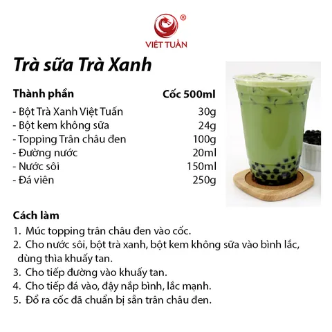 Trà Sữa Green Tea: Top Quán Ngon, Công Thức Pha & Cách Chọn Matcha Chuẩn Vị