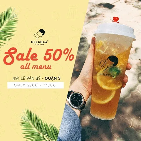 Trà Sữa Heekcaa Lê Văn Sỹ: Địa Chỉ & Đánh Giá Quán Ngon Quận 3