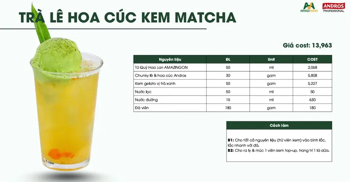 Trà Sữa Hoa Cúc: Cách Làm, Công Thức Pha Chế Ngon & Lợi Ích