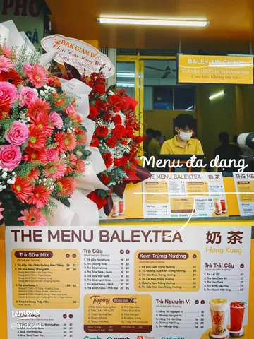 Menu Trà Sữa Hongkong Baley: Khám Phá Các Món Ngon & Địa Chỉ Đặt Hàng