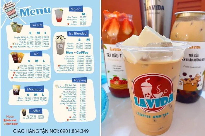Trà Sữa Lavida: Menu, Địa Chỉ & Đánh Giá Chi Tiết (2024) Trà Sữa Lavida: Menu, Địa Chỉ & Đánh Giá Chi Tiết (2024)