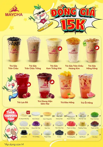 Menu Trà Sữa Maycha: Khám Phá Các Món Ngon & Địa Chỉ Menu Trà Sữa Maycha: Khám Phá Các Món Ngon & Địa Chỉ