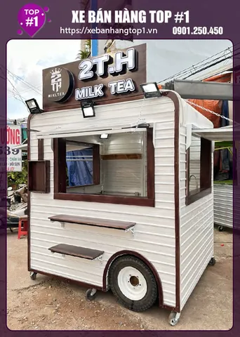 Kinh Doanh Trà Sữa Mini: Hướng Dẫn Chọn Xe, Mẫu Mã & Bí Quyết Hút Khách Giá Tốt