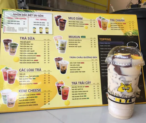 Menu Trà Sữa Miutea: Khám Phá Đa Dạng Hương Vị & Món Ngon Hấp Dẫn