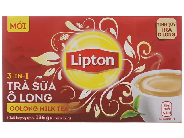 Trà Sữa Ô Long Lipton: Review, Cách Pha Và Nơi Mua Chính Hãng