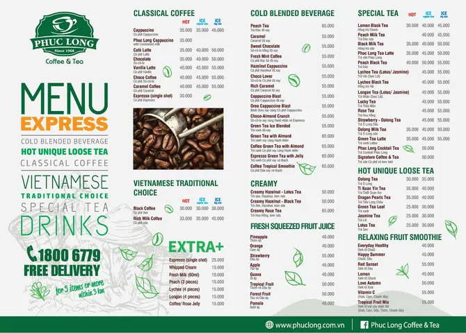 Phúc Long Mỹ Tho: Địa Chỉ, Menu Và Ưu Đãi Mới Nhất
